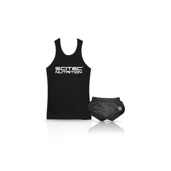 ENSEMBLE DEBARDEUR normal / SN SHORT BLACK