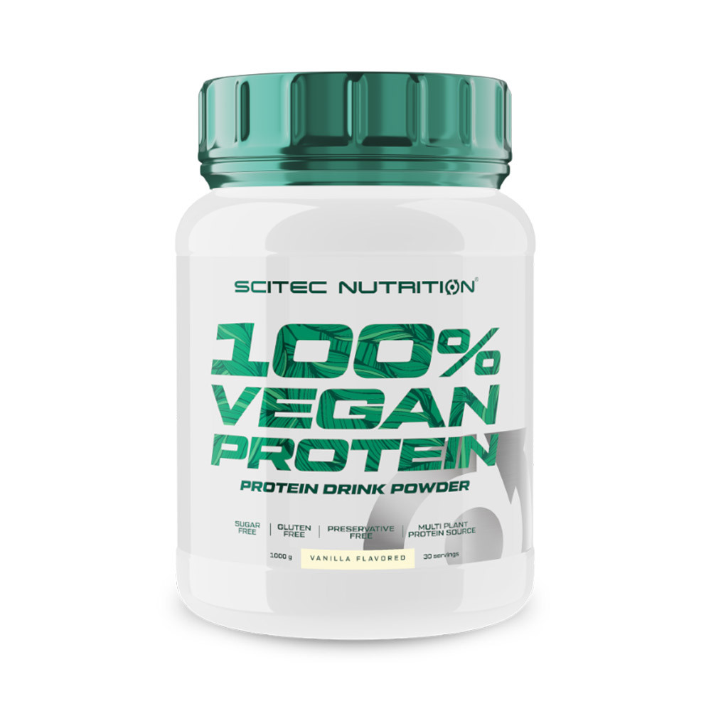 Scitec Nutrition 100% Prot&eacute;ine V&eacute;g&eacute;talienne 1 Kg Vanille
