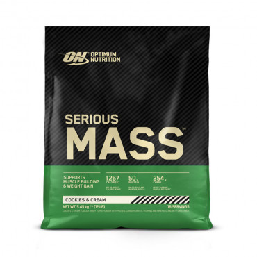 Serious mass (5.4kg)