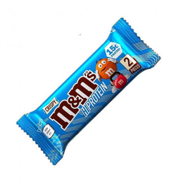Barrita de proteínas M&M's...