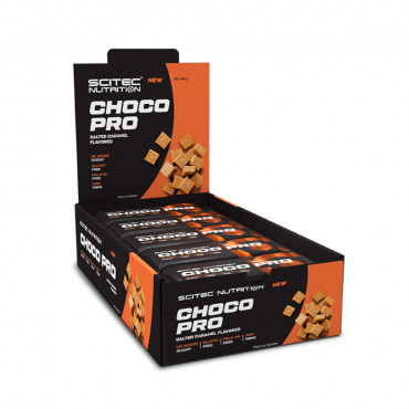 Boîte barres choco pro...