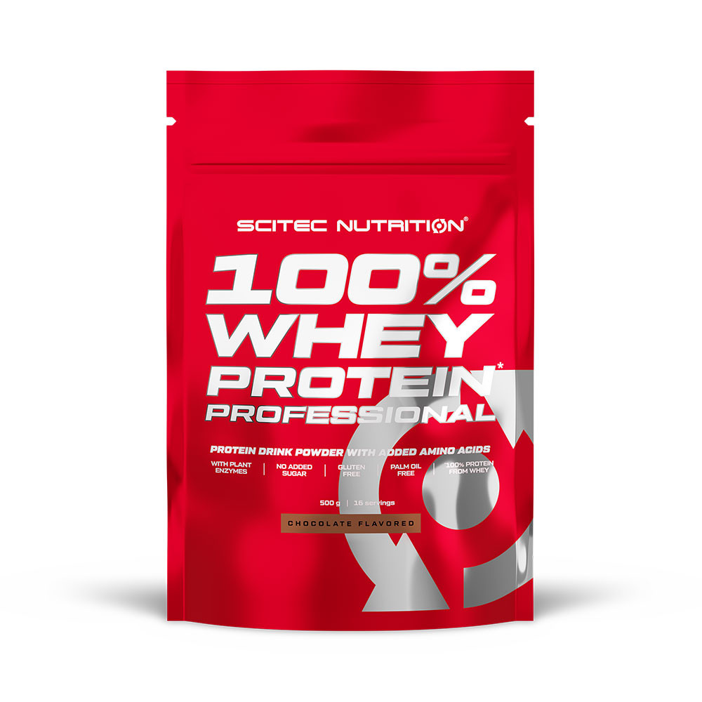 SCITEC NUTRITION Whey concentr&eacute;e 100% Whey Protein Professional - Chocolate 500g