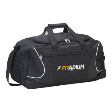 Czarna torba sportowa Fitadium