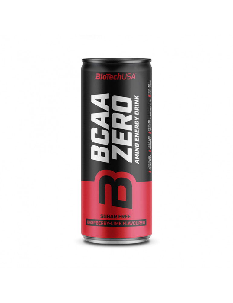 Pack bcaa zero energy drink (24X330ml) Biotech USA