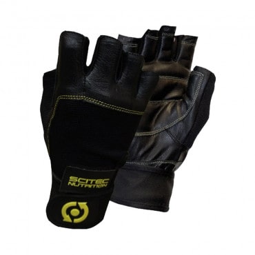 Gloves jaune leather style