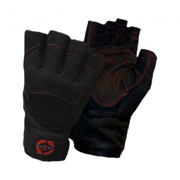Red style gloves