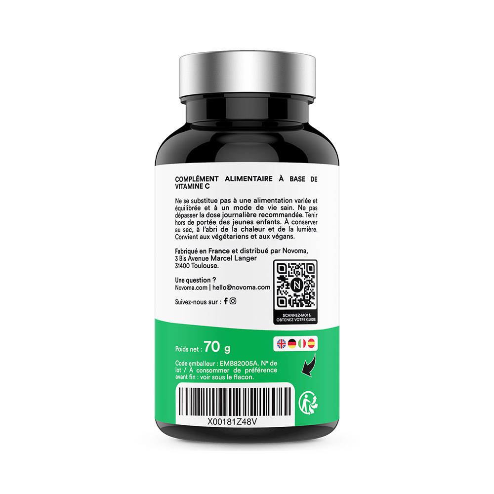 Qual C Vitamine C Quali®-C (120 caps) - Novoma