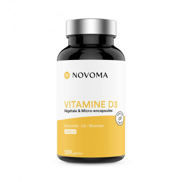 Vitamine D3 (120 capsules)