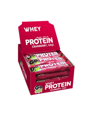 Boîte protein bar 20% (24x50g) Go On Nutrition