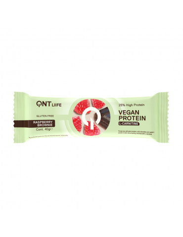 Vegan protein bar 25% l-carnitine (40g) QNT