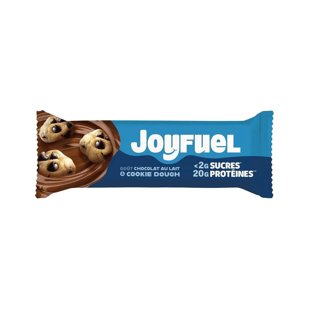 Joyfuel Barre Protéinée Chocolat Au Lait & Cookie Dough 55G - Image 3