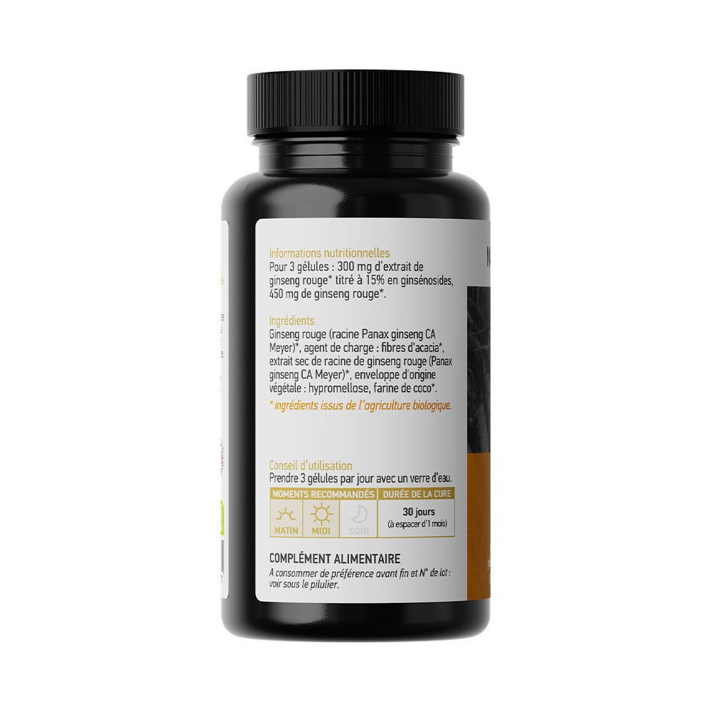 Gélules De Ginseng Rouge Panax Meyer - Dosage 300 Mg - Marque France Herboristerie - Neuf