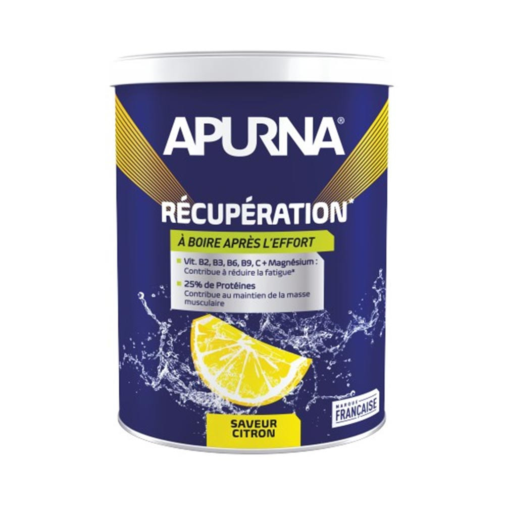 Apurna Bleu Boisson De Récupération Citron Protéine Boîte - Image 4
