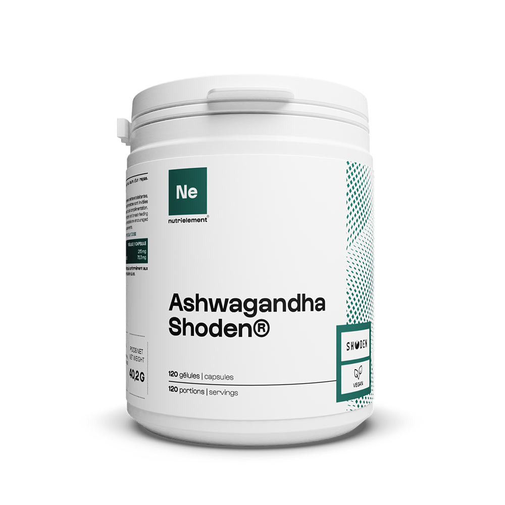Visuel du produit : Ashwagandha shoden (120 caps)