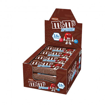 Barrita de proteínas M&m's...