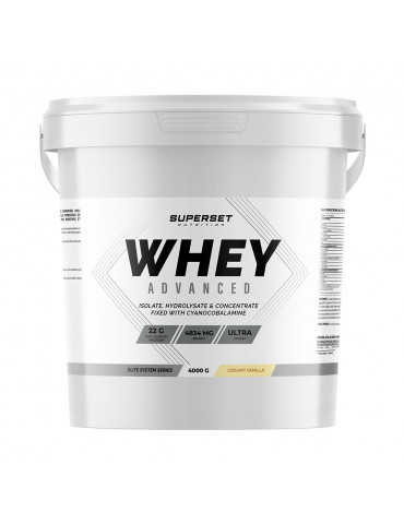 100% WHEY PROTEINE ADVANCED (4KG) Superset Nutrition