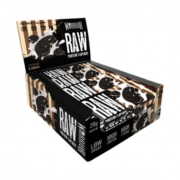 Rauw eiwit flapjack blikje...