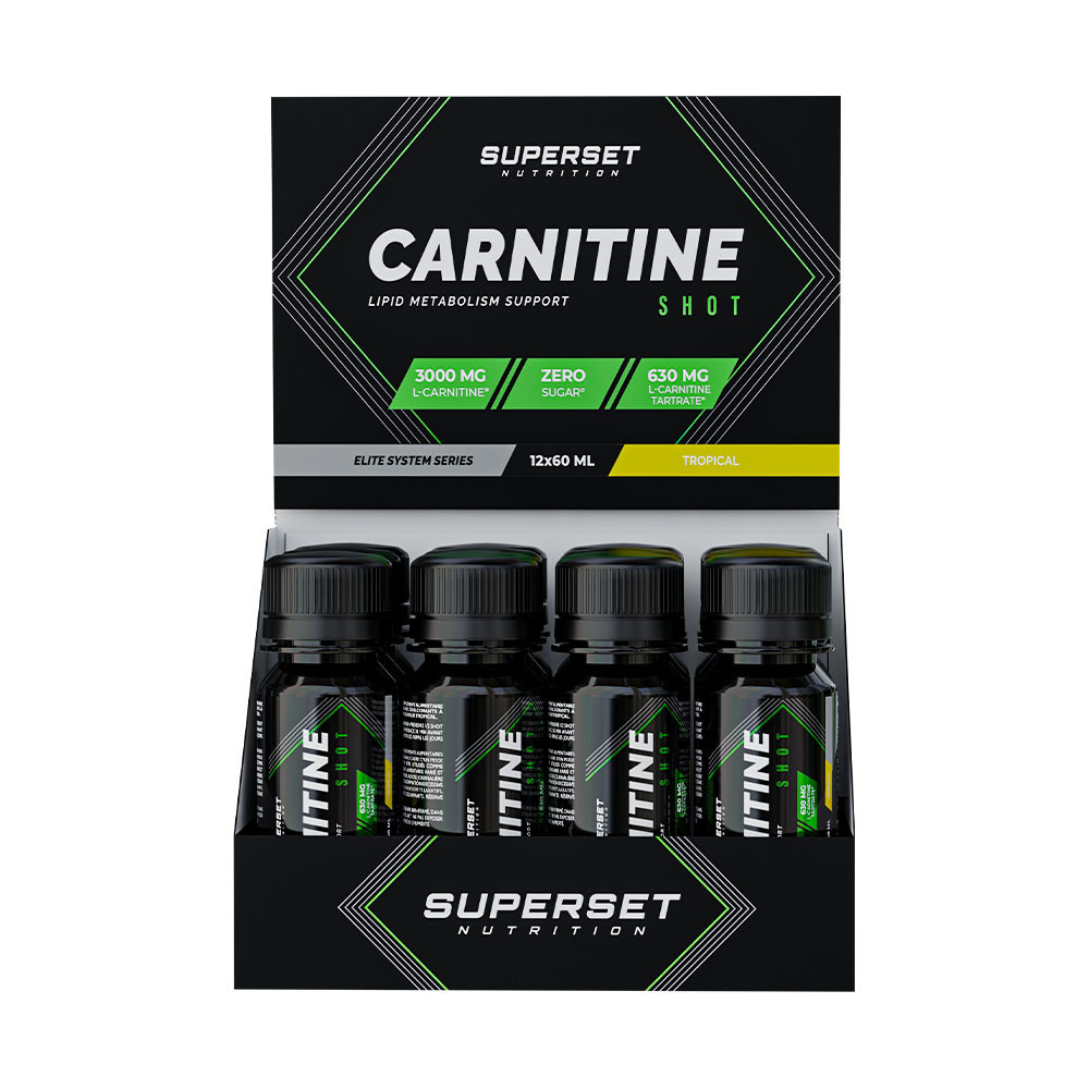 Visuel du produit : CARNITINE SHOT (12X60ML)