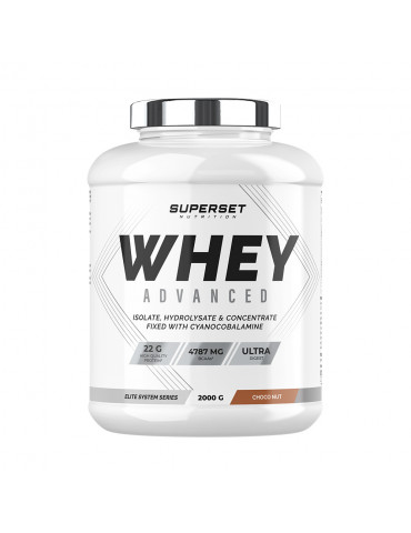 100% WHEY PROTEINE ADVANCED (2kg) Superset Nutrition