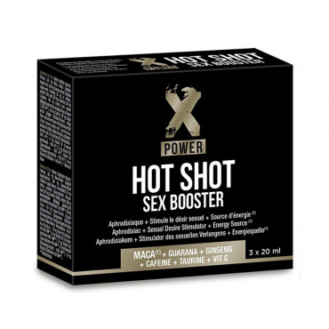 Hot shot seksbooster (3x20ml)
