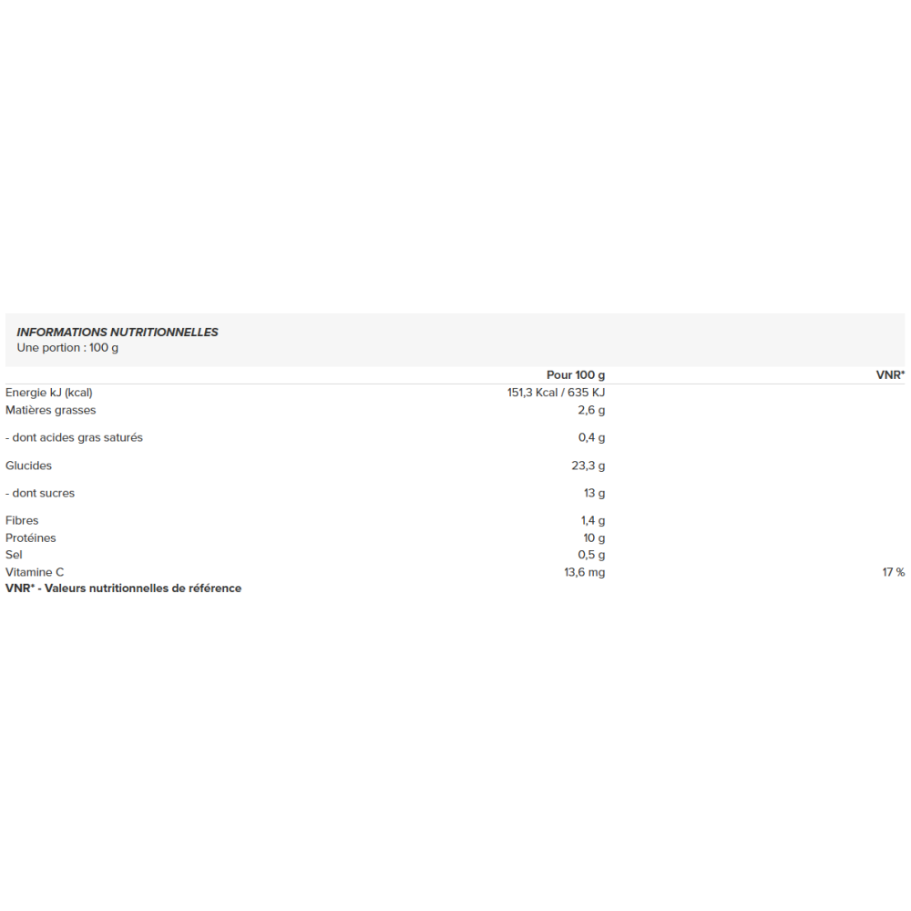 Compota de proteínas (100 g) - Resistencia - Atlet