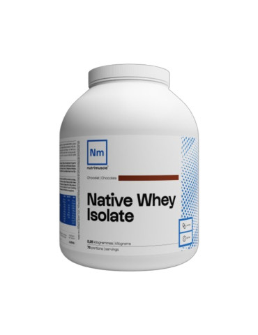 Whey native isolate (2,25kg) Nutrimuscle