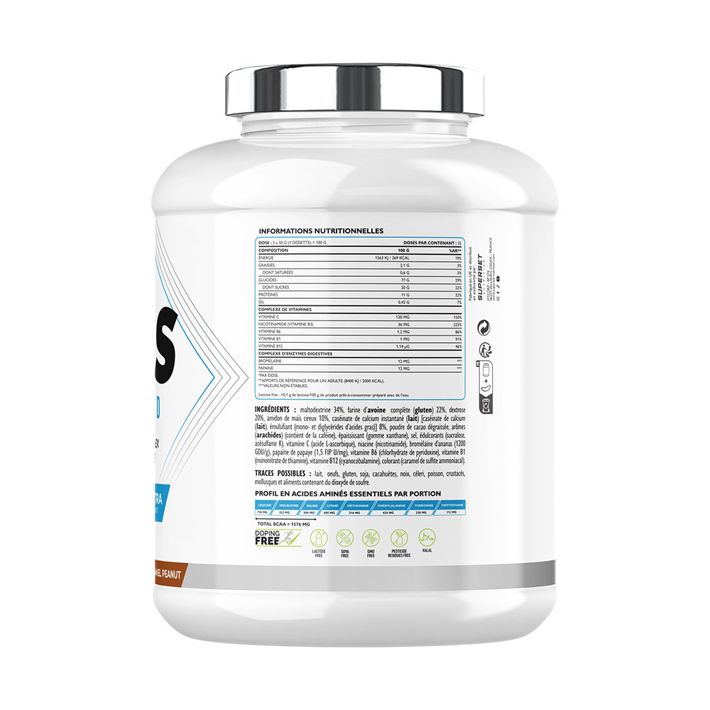 Superset Nutrition - MASS ADVANCED (2,5kg) achats - Gainers