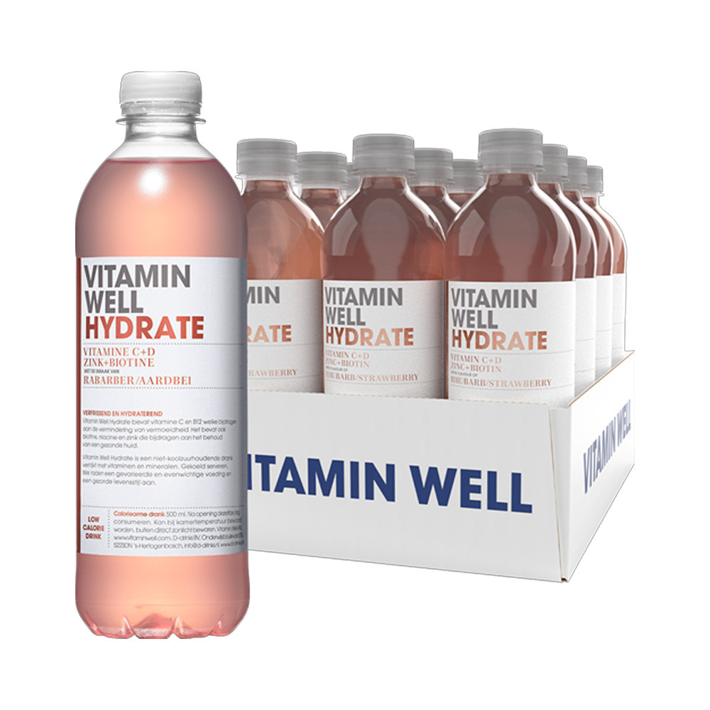 Visuel du produit : Vitamin well Hydrate (12x500ml)