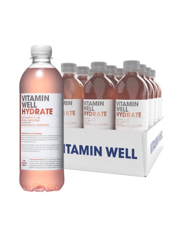 Vitamin well Hydrate (12x500ml)