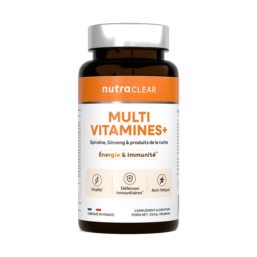 Visuel du produit : Multivitamines + (60 gélules)
