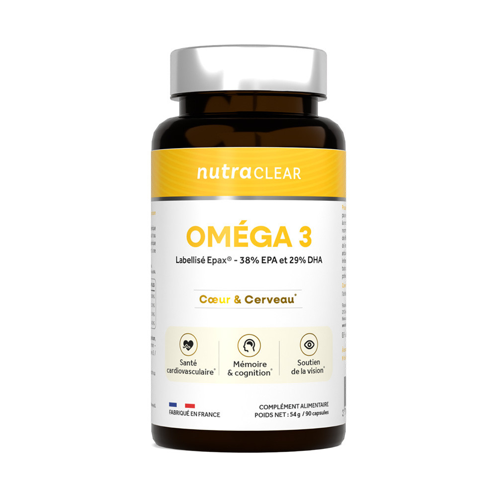 Visuel du produit : Oméga 3 Epax® (90 capsules)