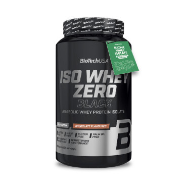 Iso whey zero zwart (908g)