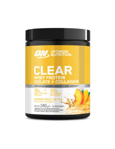 Clear whey protein isolate + collagen (240g)