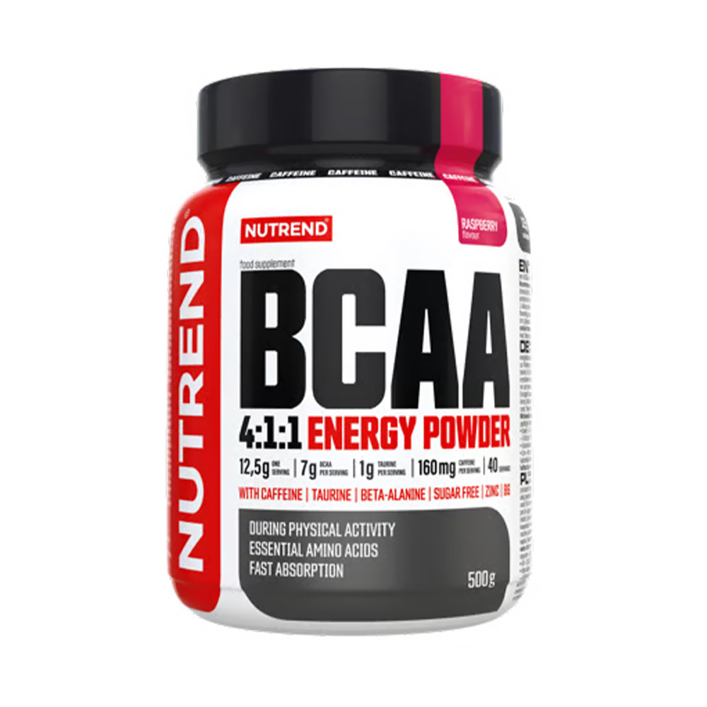 BCAA 4:1:1 pó energético (500g) - BCAA - Nutrend