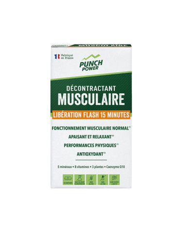 Décontractant musculaire libération flash (20 caps)