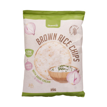 Bruine rijst chips (25g)
