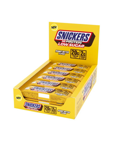 Boîte snickers hi protein low sugar bar (12x57g)
