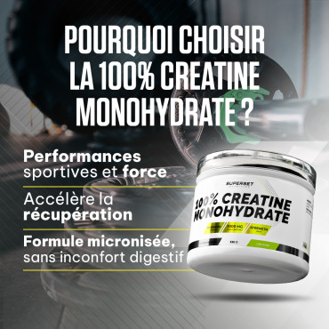 100% CREATINE MONOHYDRATE...