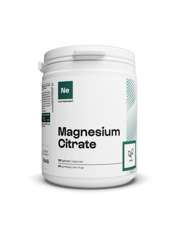 Citrate de magnésium (120 gélules)