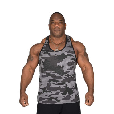 VINTAGE T-BACK - Grey...