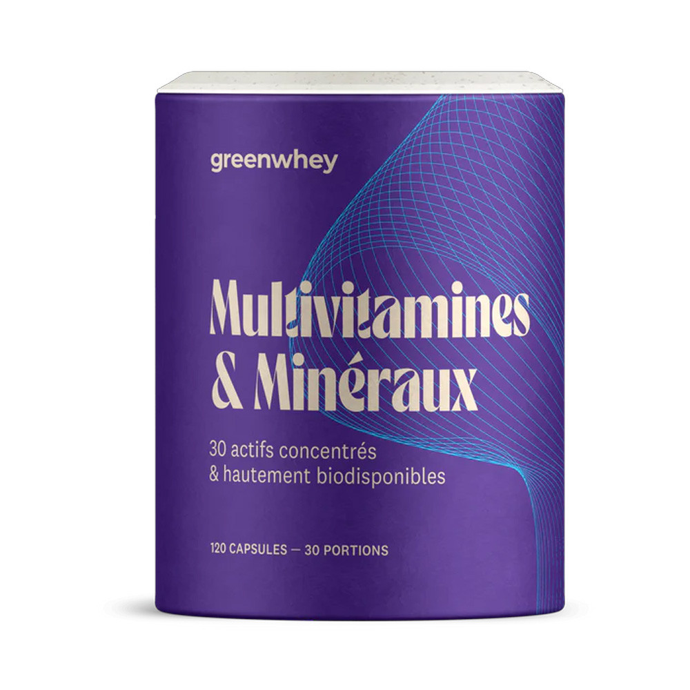 Visuel du produit : Multivitamines &amp; minéraux (120 caps)