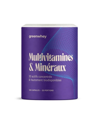 Multivitamines & minéraux (120 caps)