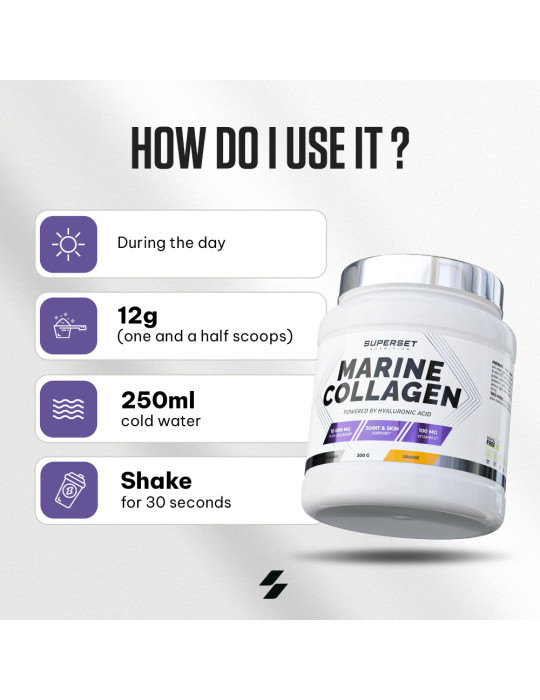 MARINE COLLAGEN (300G) - Collagen - Superset Nutrition
