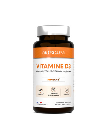 Vitamine D3 (60 gélules)