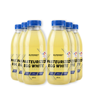 Gepasteuriseerd eiwit...