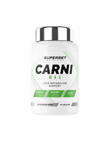 l carnitina elite max CARNI MAX Superset Nutrition 60 caps Fat Burner Carnitine