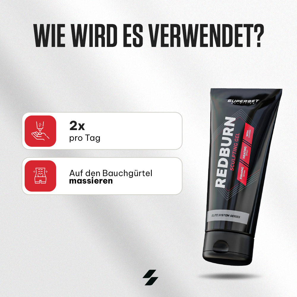 Redburn Ranch Fettverbrennungscreme REDBURN GEL Superset Nutrition