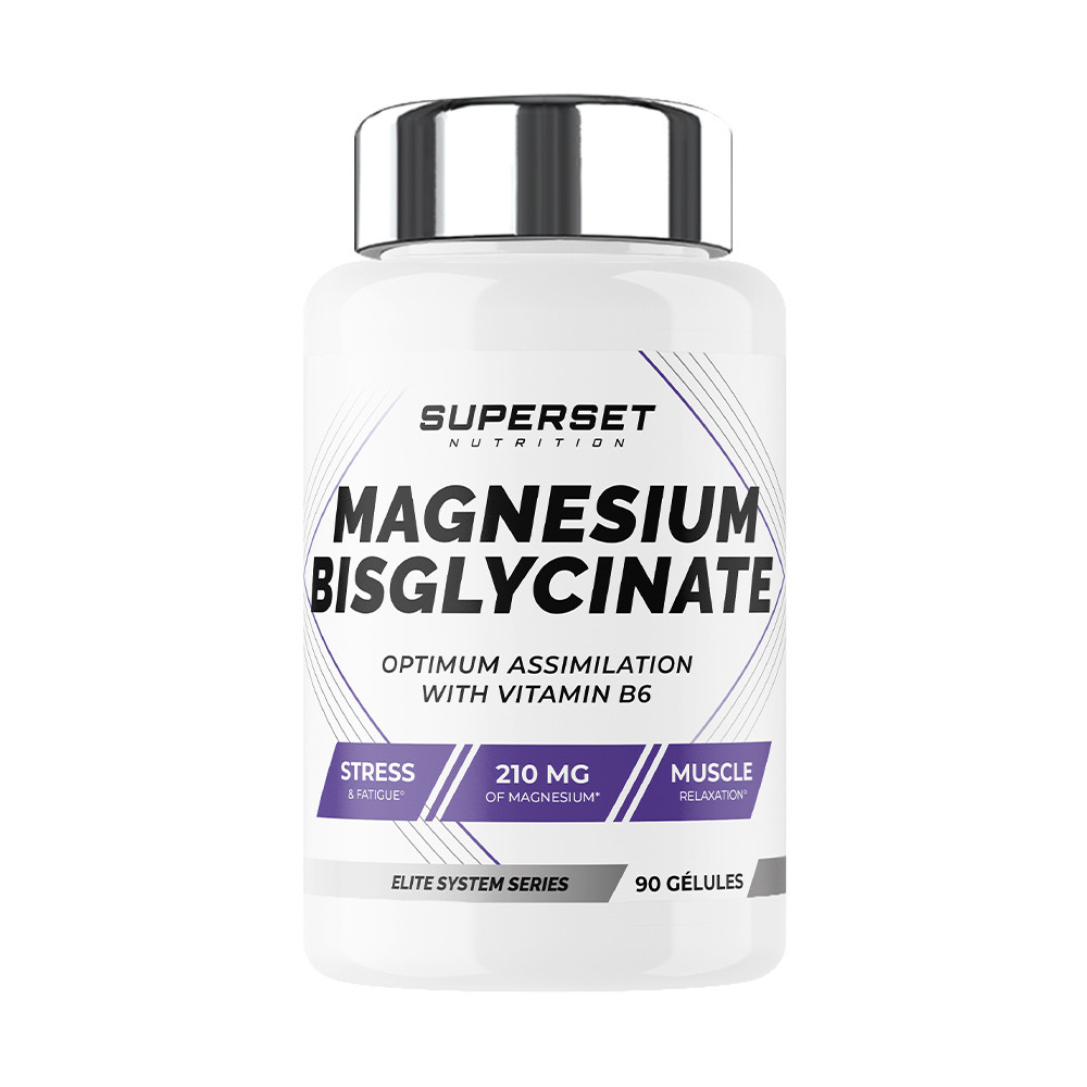 Visuel du produit : MAGNESIUM BISGLYCINATE (90 CAPS)
