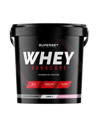 WHEY HARDCORE (4KG) Superset Nutrition