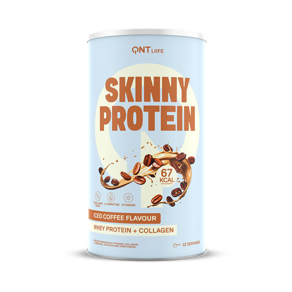 Qnt Nutrition Protéinée Café Glacé Skinny Protein Blanc 450 G - Image 3